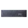Kit (tastatura+mouse)  GEMBIRD Wireless Keyboard & Mouse Gembird KBS-WCH-04-RU, Fn keys, Slim , 1600dpi, 4 buttons, Ambidextrous, 1xAA/1xAAA, 2.4Ghz, EN/RU, Black 
