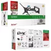 Настенное крепление  BARKAN Wall Mount Barkan ''BM466XP'' Black 13"-90" Full Motion, max.60kg, VESA mm: up to 600x400mm 