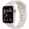 Smartwatch  APPLE WATCH SE 2 44MM ALUMINUM CASE WITH STARLIGHT SPORT BAND - M/L, MXEV3 GPS, STARLIGHT 