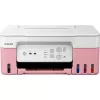 Multifunctionala inkjet  CANON MFD CISS  PIXMA G3430 PINK, COLOR PRINTER/SCANNER/COPIER/WI-FI, A4, PRINT 4800X1200DPI_2PL, SCAN 600X1200DPI, ESAT 11/6 IPM,64-265Г/М2, USB 2.0, 4 INK TANKS: GI-41 B/M/Y/C BLACK: 3100 PAGES (ECONOMY MODE 3900 PAGES) COLOUR: 4400 PAG (ECONOMY MOD 