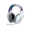 Gaming Casti  LOGITECH Logitech Gaming Headset G733 LIGHTSPEED Wireless RGB, PRO-G 40mm, Microphone pickup pattern: Cardioid (unidirectional), Wireless Range Up to 20m., White 