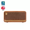 Колонка  EDIFIER Edifier MP230 Brown, Portable Tabletop Bluetooth Speaker, Vintage Radios classic design, 20W (2x10W) RMS, Class-D Amplifier, Bluetooth 5.0, Battery capacity 2500mAh, Piano key buttons, AUX, USB-C port and TF card, Dimensions (W x H x D)164x 84.3x 