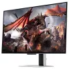 Monitor  Samsung 31.5" SAMSUNG Odyssey G8 S32DG800,Silver,OLED,3840x2160,240Hz,G-Sync+FreeSync,0.03msGTG,250cd,DP+HDMI+USB,Spkrs,Pivot 