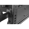 Suport perete  GEMBIRD Wall Mount  Gembird "WM-55ST-04" Black 32"-55" 35kg VESA:up 400x400, Wall dist:78-400mm ±60°,0°/-20° 