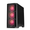 Корпус без БП  CHIEFTEC CASE EATX  APEX LUMO, W/O PSU, 0.6MM, 4X140MM ARGB, FRONT MESH, TEMPERED GLASS, RGB HUB, 1XUSB-С, 2XUSB3.0, 2X2.5", 2X3.5", BLACK 