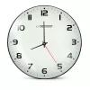 Настенные часы  ESPERANZA Clock Wall Esperanza SAN FRANCISCO  EHC018F White,  30 cm, plastic frame, Quiet movement, hook for easy installation, Power: 1x AA battery (not included) 