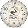 Ceas de perete  ESPERANZA CLOCK WALL  SEATTLE  EHC018S WHITE,  30 CM, ART PAPER CLOCK DISK, QUIET MOVEMENT, HOOK FOR EASY INSTALLATION, POWER: 1X AA BATTERY (NOT INCLUDED) 