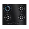 Plita incorporabila cu gaz Black ZANUSSI ZGO68410BA 