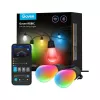 Outdoor smart lights  GOVEE RGBIC SMART OUTDOOR STRING LIGHTS 15M 15 Light Bulbs, Wi-Fi + BT, App, Multicolor / Warm White, DIY Mode, Timer + Schedule, Waterproof - Bulb String Light: IP65 / Control Box: IPX5 / Adapter: IPX0, Voice Control, No Hub