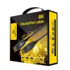 Cablu video  Cablexpert Cable  DP to DP "AOC Premium Series" 10.0m Cablexpert, 8K UHD/60Hz 
