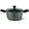 Кастрюля с крышкой  FISSMAN Brilliant 14383 7,1 l (28x13,5cm)+capac sticla+manere detashabile 