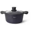 Cratita cu capac  FISSMAN PRESTIGE 5042 4.3 L (24X11.5CM)+CAPAC STICLA 