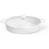 Tava de copt  FISSMAN 14158 28X22.5X6.5CM/1.6 L+CAPAC STICLA 