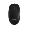 Мышь  LOGITECH Logitech Corded Optical Mouse B100, 1000 DPI, Black 
