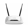 Router wireless  TP-LINK TL-WR841N 300MBPS WIRELESS N ROUTER, QUALCOMM, 2T2R, 2.4GHZ, 802.11B/G/N,1 10/100M WAN + 4 10/100M LAN, 2 FIXED ANTENNAS 
