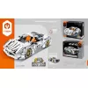 Constructor  iM.Master 5812, iM.Master Bricks: Pull Back White Racer. 437 pcs 