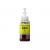 Флакон с чернилами  EPSON Epson T66444A Yellow for L100/110/120/130/132/200/210/220/222/300/310/312/350/355/362/364/365/366/382/386/455/456/486/550/555/565/566/1300/3050/3060/3070, 70ml (C13T66444A) T66444A 