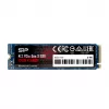 SSD  SILICON POWER M.2 NVME SSD 2.0TB  A80, INTERFACE: PCIE3.0 X4 / NVME1.3, M2 TYPE 2280 FORM FACTOR, SEQUENTIAL READS 3400 MB/S, SEQUENTIAL WRITES 3000 MB/S, MTBF 2MLN, SLC+DRAM CACHE, E2E DATA PROTECTION, SP TOOLBOX, CONTROLLER PHISON, 3D NAND TLC 