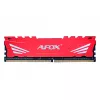 RAM  AFOX AFOX 16GB DDR4 GAMING 3200Mhz DIMM Single Channel Package (1x16GB), PC4-25600, 288-Pin, Non-ECC, Un-Buffered, XMP 2.0, CL 16-18-18-39, Thermal Heatsink RED, 1.35V AFLD416PH1CA 