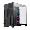 Корпус без БП  GAMEMAX CASE ATX  INFINITY PRO, W/O PSU, 08/1.0MM, 5X120MM ARGB FANS, FRONT&SIDE&TOP TEMPERED GLASS, DF, 1XUSB-C, 1XUSB 3.0, 3X2.5", 1X3.5", BLACK 