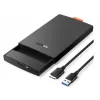 Carcasa externa pentru HDD/SSD  UGREEN UGREEN Enclosure Hard Drive USB-A 3.0 to 2.5'' SATA III, Support UASP, up to 5Gbps, 30cm US221, Black UG_30848 