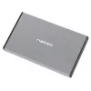 Carcasa externa pentru HDD/SSD  Natec Natec External HDD/SSD Enclosure Rhino Go SATA 2.5" USB 3.0, Grey NKZ-1281 