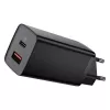 Зарядное устройство  Baseus Universal Home Charger Baseus GaN2 Lite, 2xUSB (C + U), 65W, Black  CCGAN2L-B01 