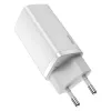 Incarcator  Baseus Universal Home Charger Baseus GaN2 Lite, 2xUSB (U + C), 65W, White  CCGAN2L-B02 
