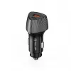 Aвтомобильное зарядное устройство  Tellur USB Car Charger - Tellur FCC10 , 2xUSB (U +C), 38W, 6A, black  TLL151291 