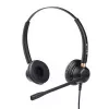 Наушники с микрофоном  Tellur Casti cu fir call center Tellur Voice 320,binaural ,USB , negru TLL411005 