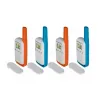 Radiotelefon  MOTOROLA Motorola TALKABOUT T42, Quad PACK, 16 Channels, 4km Orange/Blue-White 