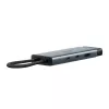 USB Hub  TP-LINK USB TYPE-C 6 IN 1 HUB/DOCKING    "UH6120C" (2XUSB3.0, 1XTYPE-C, 1XGBE, HDMI 4K@60HZ, 1XTYPE-C/PD 100W, WIN/MAC/IOS/ANDROID, METAL) 