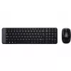 Kit (tastatura+mouse)  LOGITECH Logitech Wireless Combo MK220, Keyboard & Mouse, US International layout, USB, Black 