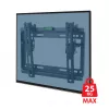 Suport perete  ESPERANZA Esperanza TV-Wall Mount 001 ERW001 for 14-50", Max load 25kg, Vesa 75x75-200x200mm, Distance of TV from wall: 24mm, Tilt adjustment up to 15°, level included, Weight: 460g 