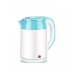 Ceainic electric  Brock Kettle BROCK WK 5521 WH, Inox Double-walled kettle 1500W, 1.8l, Kettle with 360° base. Hidden heating element. Safety locking lid. Automatic and manual switching on/off. Boil-dry protection. Stainless steel body. Double wall 