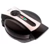 Aparat de facut waffe  Brock Waffle maker BROCK WM 3002 BK, Black, 1000W, Plate size: Ø 18.5cm, Non-stick surface treatment of baking surfaces, Power indicator - red indicator light, ready to bake indicator - green indicator light, Heat insulated handle and body, Anti-slip feet 