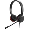 Casti cu microfon  Jabra EVOLVE 20 MS STEREO HEADSET (4999-823-109), 1 X USB TYPE-A, NOISE-CANCELLATION (NC) MICROPHONE & DSP, REMOTE CALL CONTROL, CERTIFIED FOR MICROSOFT TEAMS,  2.1M CABLE 