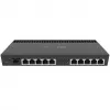 Router  MikroTik ROUTERBOARD 4011IGS+ 1U RACKMOUNT CASE (RB4011IGS+RM), CPU AL21400 QUAD-CORE 1.4GHZ, 1GB, 10 PORTS 10/100/1000, 1XSFP+, POE-OUT 