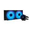 Кулер универсальный  CHIEFTEC ICEBERG 240 A-RGB MULTI COMPATIBLE ALL-IN-ONE CPU WATER COOLER, INTEL 1851/1700/1200/115X AMD AM5, AM4, PUMP: 1800–2700RPM, 2X120MM A-RGB FAN 500–2200RPM, AIRFLOW 64.72 CFM, FLUID DYNAMIC BEARING, CLC-240-RGB 