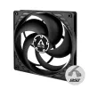 Вентилятор для корпуса  ARCTIC CASE/CPU FAN  P14 PWM PST CO, PRESSURE-OPTIMISED FAN WITH PWM PST, BLACK/BLACK, 140X140X27 MM, 4-PIN-CONNECTOR + 4-PIN-SOCKET, DUAL BALL BEARING, 200-1700RPM, NOISE 0.3 SONE, 72.8 CFM (123.8 M3/H) (ACFAN00126A) 