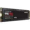 SSD  Samsung 4TB SSD PCIE 4.0 X4 NVME 2.0 M.2 TYPE 2280  990 PRO MZ-V9P4T0BW, READ 7450MB/S, WRITE 6900MB/S (SOLID STATE DRIVE INTERN SSD/ВНУТРЕНИЙ ВЫСОКОСКОРОСТНОЙ НАКОПИТЕЛЬ SSD) 