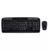Kit (tastatura+mouse)  LOGITECH Wireless Keyboard & Mouse Logitech MK330, Media сontrols, Low-profile, Quiet typing, F-keys, 1000dpi, 3 buttons, 2xAAA/1xAA, 2.4Ghz, EN, Black 