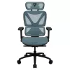 Clema   ProfM Ergonomic Office Chair ThunderX3 XTC Chroma Black Blue, User max load up to 125kg / height 165-185cm 