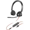 Наушники с микрофоном  Plantronics Casca Plantronics Blackwire 3325, BW3325-M USB-A + 3.5 Audio jack, (214016-01) 