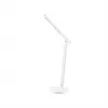 Lampa de masa  Tellur Lampa de birou WiFi Tellur Smart, 12W lumina alba,calda Qi 10W USB 10W reglabila alb, TLL331371 