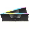 RAM  CORSAIR 48GB DDR5 DUAL-CHANNEL KIT  VENGEANCE RGB BLACK 48GB (2X24GB) DDR5 (CMH48GX5M2E6000C36) PC5-48000 6000MHZ CL36-44-44, RETAIL (MEMORIE/ПАМЯТЬ) 