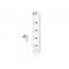 Prelungitor  Yesido Yesido Power Socket 2M, 4 Ports, USB-C Max 15W,USB-A Max 12W, USB-C +USB-A = Max 15W MC20, White 