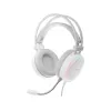 Casti cu fir  Genesis Genesis Headset Neon 613 with Microphone Stereo, RGB, White 