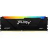 Модуль памяти  KINGSTON 32GB DDR4-3600  Kingston FURY® Beast DDR4 RGB, PC28800, CL18, 2Rx8, 1.35V, Auto-overclocking, Asymmetric BLACK low-profile heat spreader, Dynamic RGB effects featuring Kingston FURY Infrared Sync technology, Intel XMP 2.0  (Extreme Memory Profiles) 