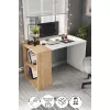 Masa de birou  Nex Home Masa de birou Smyrna Nex Home 120 x 60 cm, Stejar/Alb 